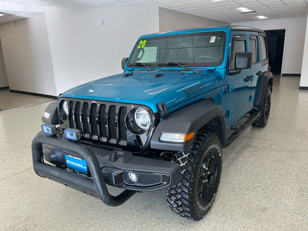 Used 2020 Jeep Wrangler Unlimited Willys Sport SUV