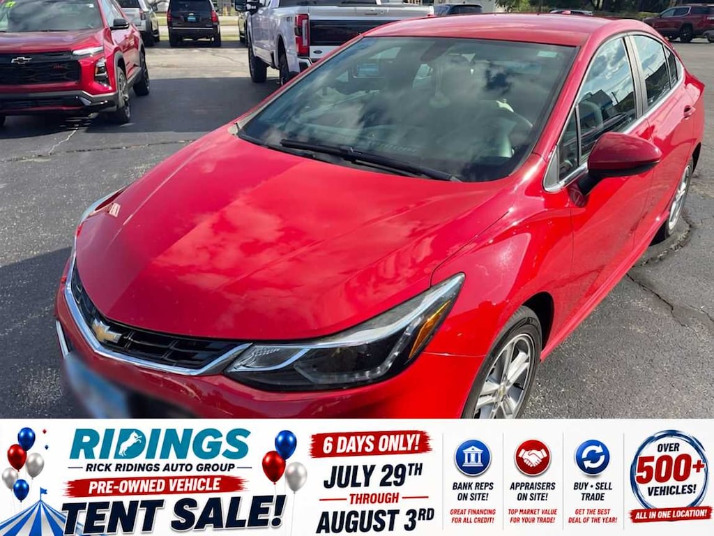 Used 2017 Chevrolet Cruze LT Sedan