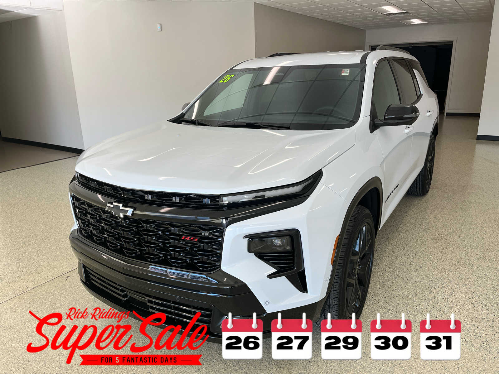 2026 Chevrolet Traverse RS's photo