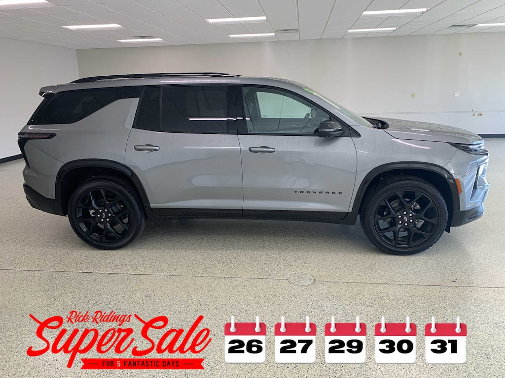 New 2026 Chevrolet Traverse RS SUV