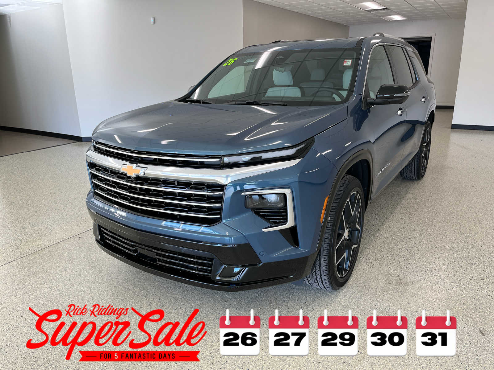 2026 Chevrolet Traverse High Country's photo