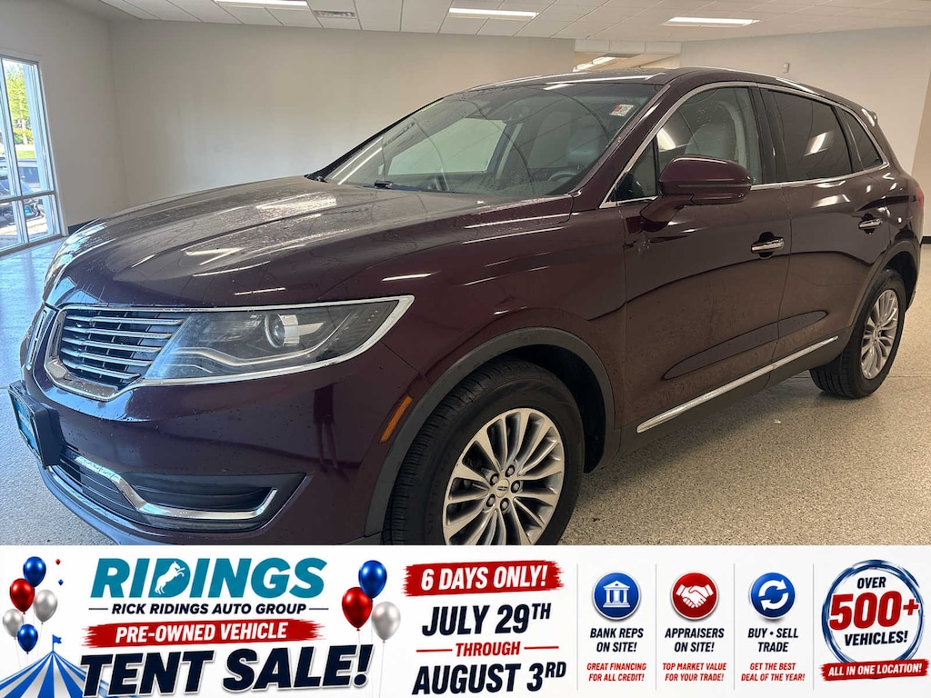 Used 2018 Lincoln MKX Select AWD