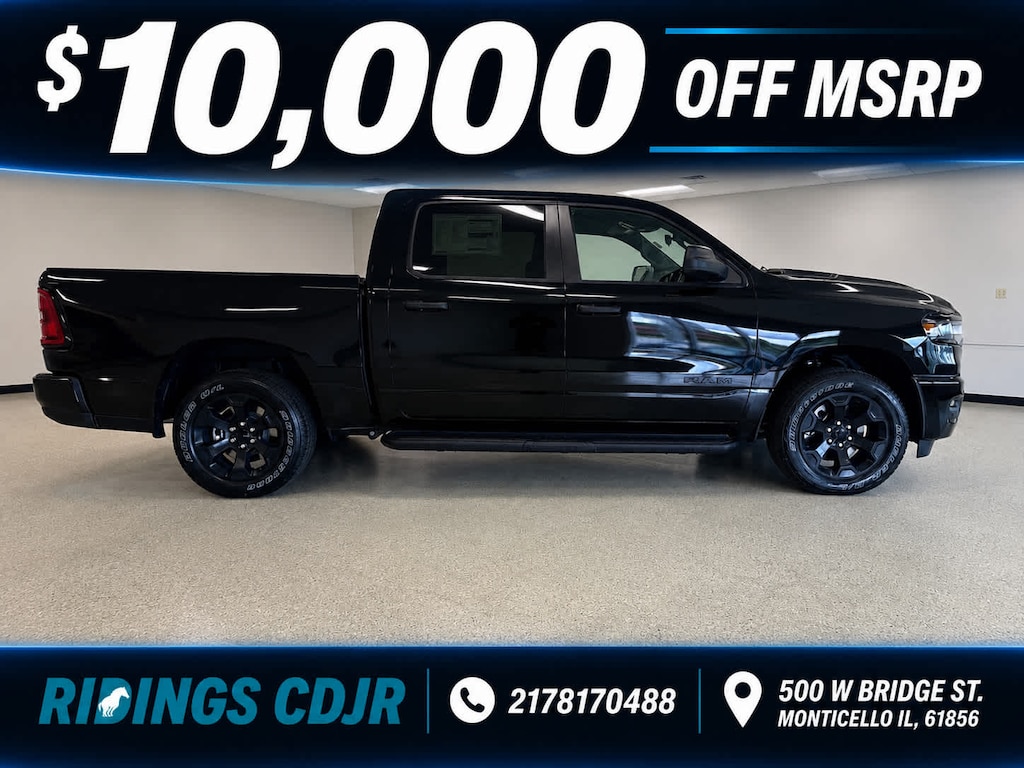 New 2026 Ram 1500 EXPRESS CREW CAB 4X4 5'7 BOX Pickup