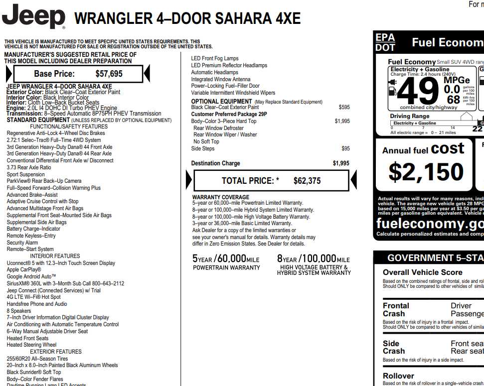 Used 2025 Jeep Wrangler 4xe Sahara 4XE with VIN 1C4RJXP64SW583857 for sale in Monticello, IL