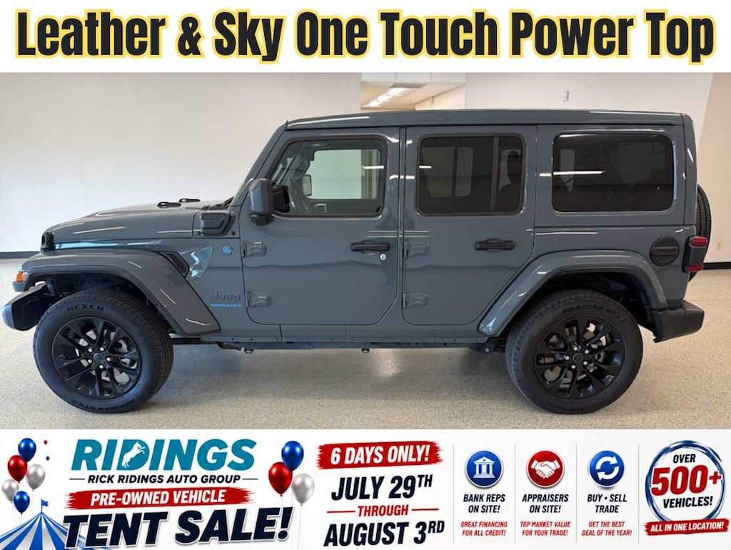 Used 2025 Jeep Wrangler 4xe Sahara 4x4