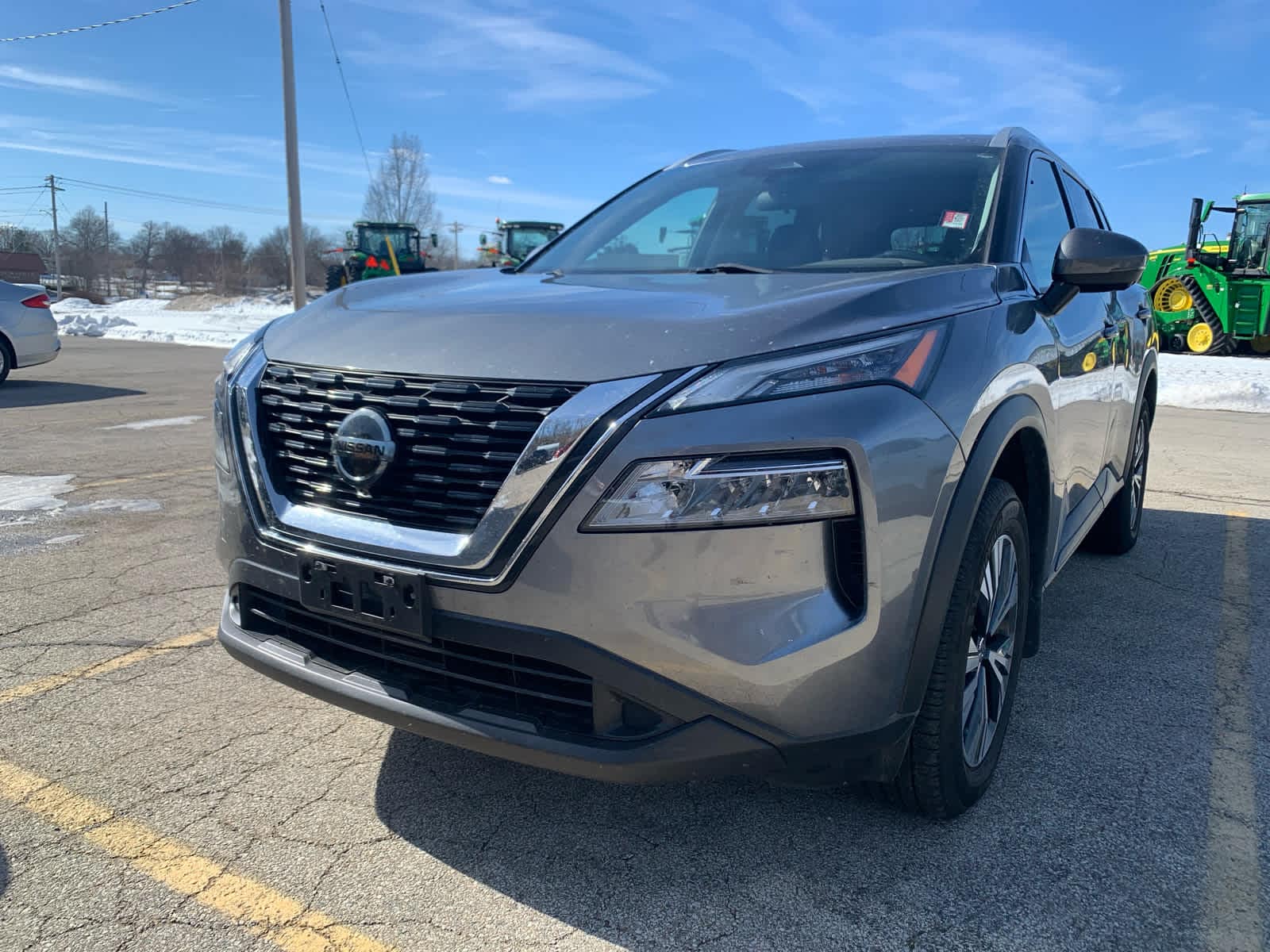 Used 2021 Nissan Rogue SV with VIN 5N1AT3BBXMC738139 for sale in Monticello, IL