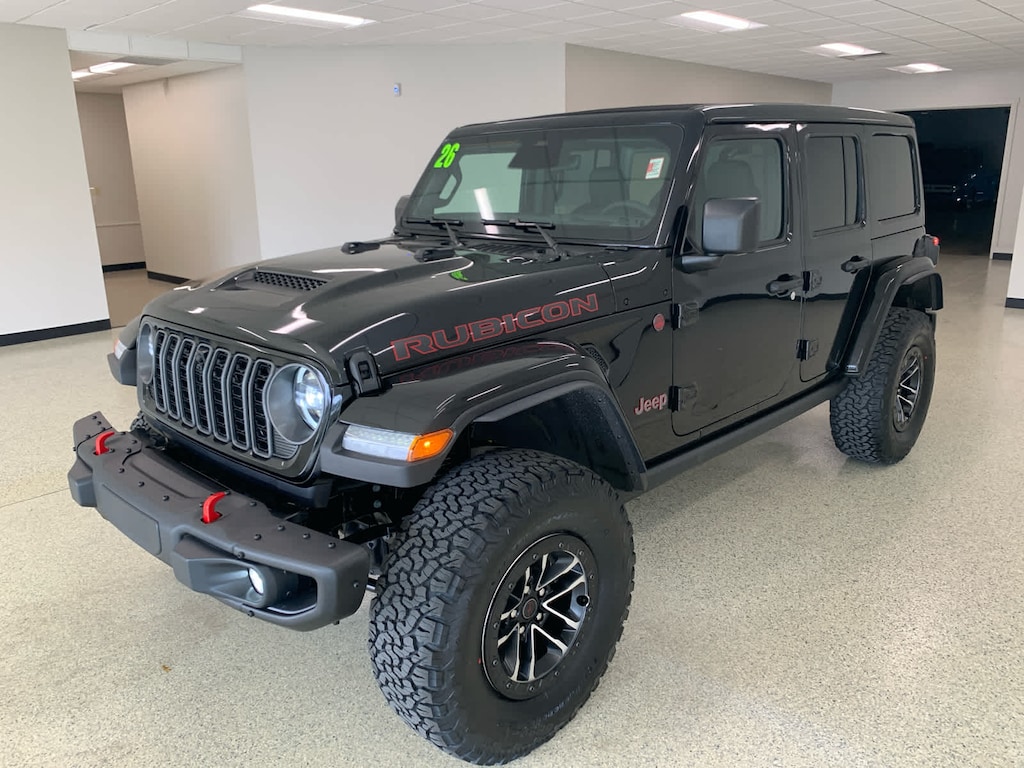 New 2026 Jeep Wrangler 4-DOOR RUBICON X Sport Utility