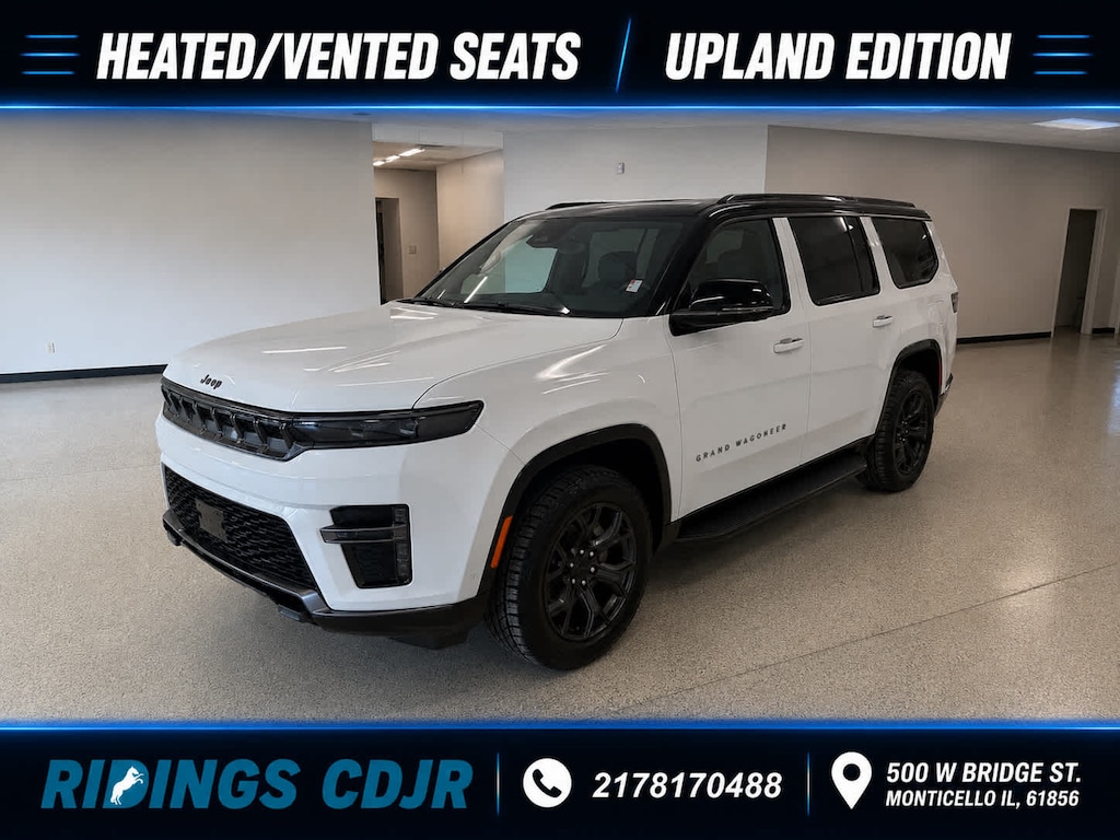 New 2026 Jeep Grand Wagoneer UPLAND 4X4 Sport Utility