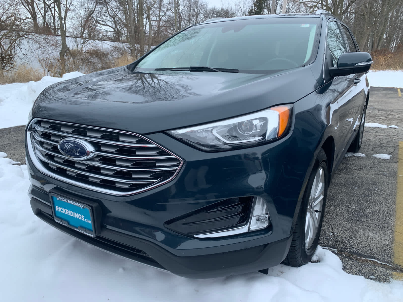Used 2019 Ford Edge SEL with VIN 2FMPK4J94KBC05671 for sale in Monticello, IL