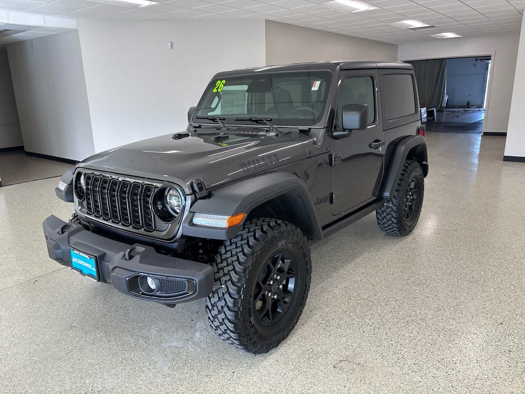 New 2026 Jeep Wrangler 2-DOOR WILLYS Sport Utility
