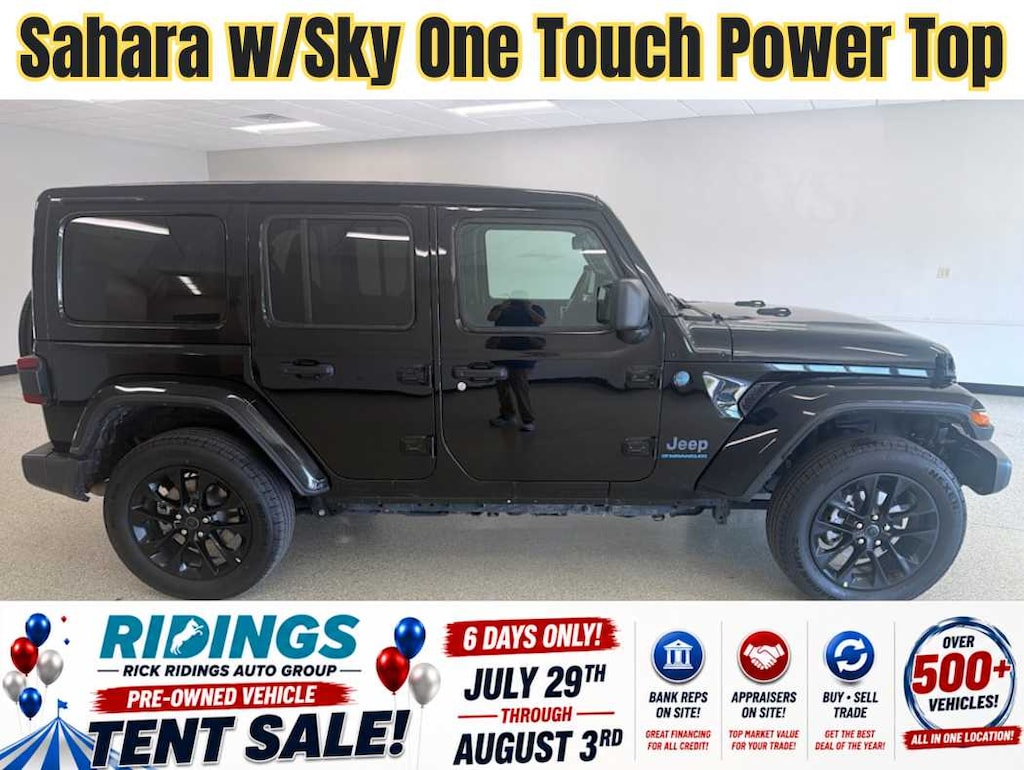 Used 2025 Jeep Wrangler 4xe Sahara 4x4