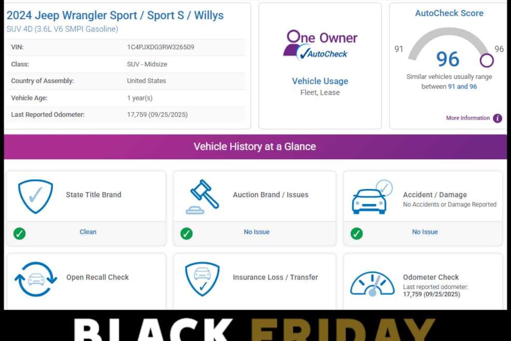 Used 2024 Jeep Wrangler Willys 4x4