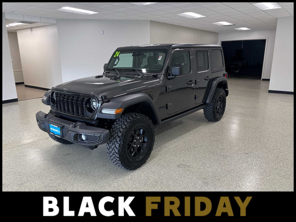 Used 2024 Jeep Wrangler Willys 4x4