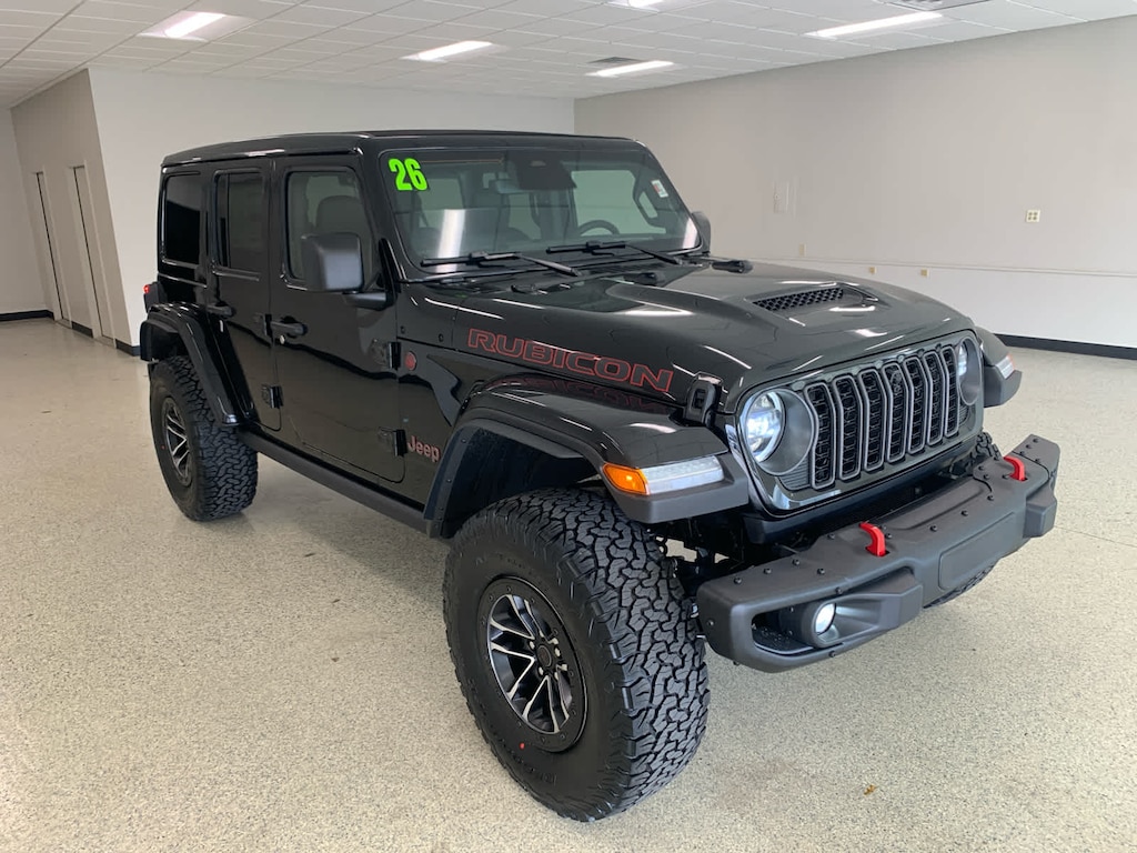 New 2026 Jeep Wrangler 4-DOOR RUBICON X Sport Utility