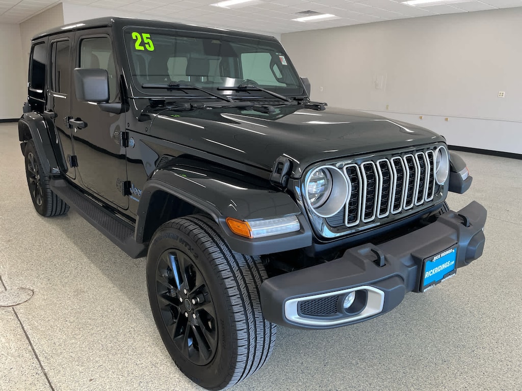 Used 2025 Jeep Wrangler 4xe Sahara 4x4