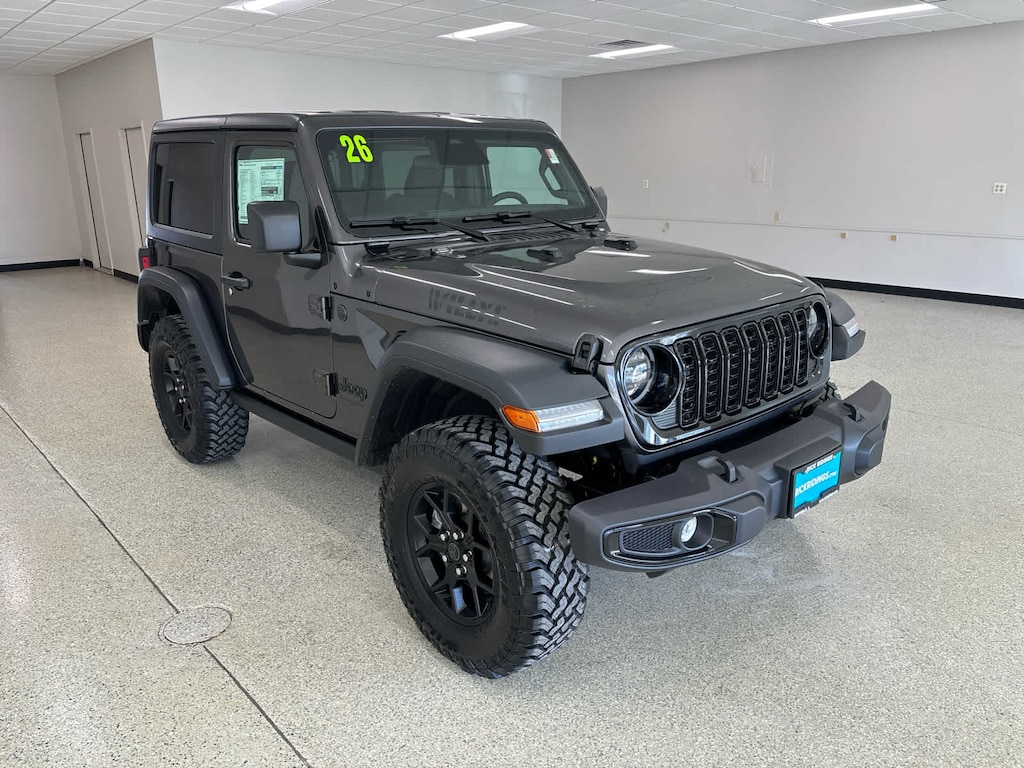 New 2026 Jeep Wrangler 2-DOOR WILLYS Sport Utility