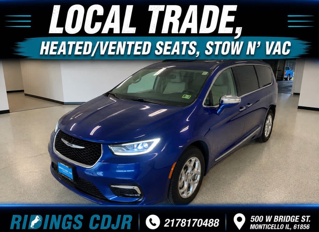 Used 2021 Chrysler Pacifica Limited AWD