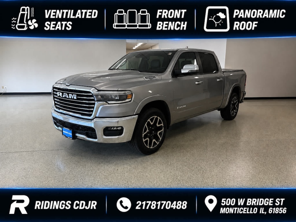 Used 2025 Ram 1500 Laramie 4x4 Crew Cab 57 Box 4x4 Crew Cab 57 Box
