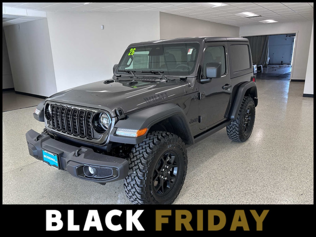 New 2026 Jeep Wrangler 2-DOOR WILLYS Sport Utility