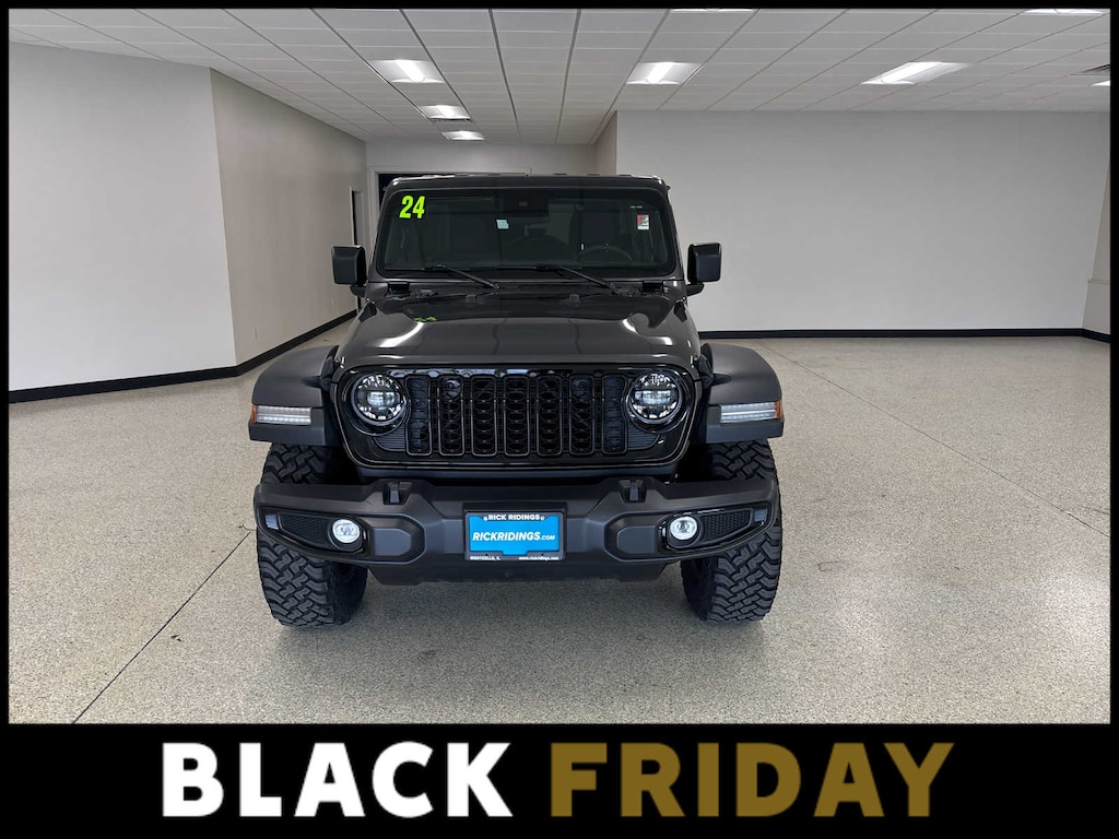 Used 2024 Jeep Wrangler Willys 4x4