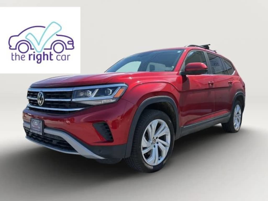 Used 2021 Volkswagen Atlas 3.6L V6 SE w/Technology 4MOTION SUV