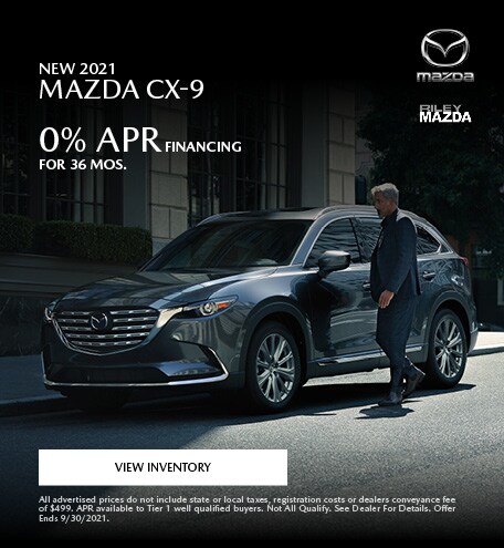 New Vehicle Specials Riley Mazda