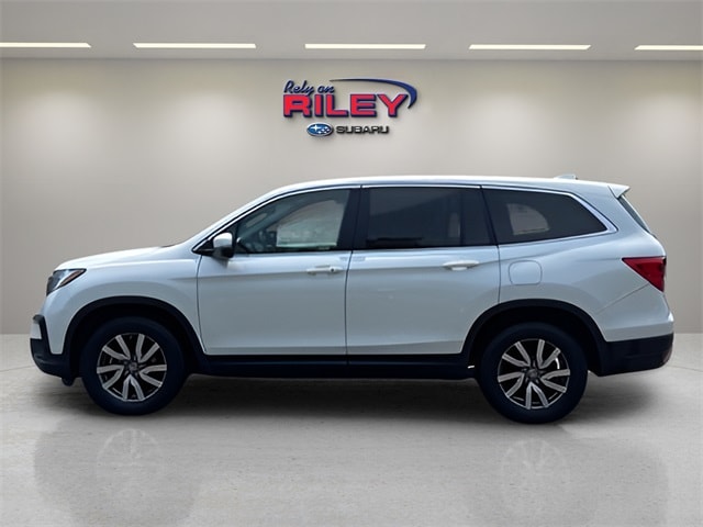 Used 2021 Honda Pilot EX-L with VIN 5FNYF6H56MB093750 for sale in Dubuque, IA