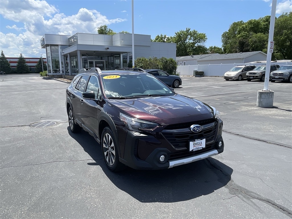 Used 2024 Subaru Outback Limited with VIN 4S4BTANC9R3220835 for sale in Billings, MT