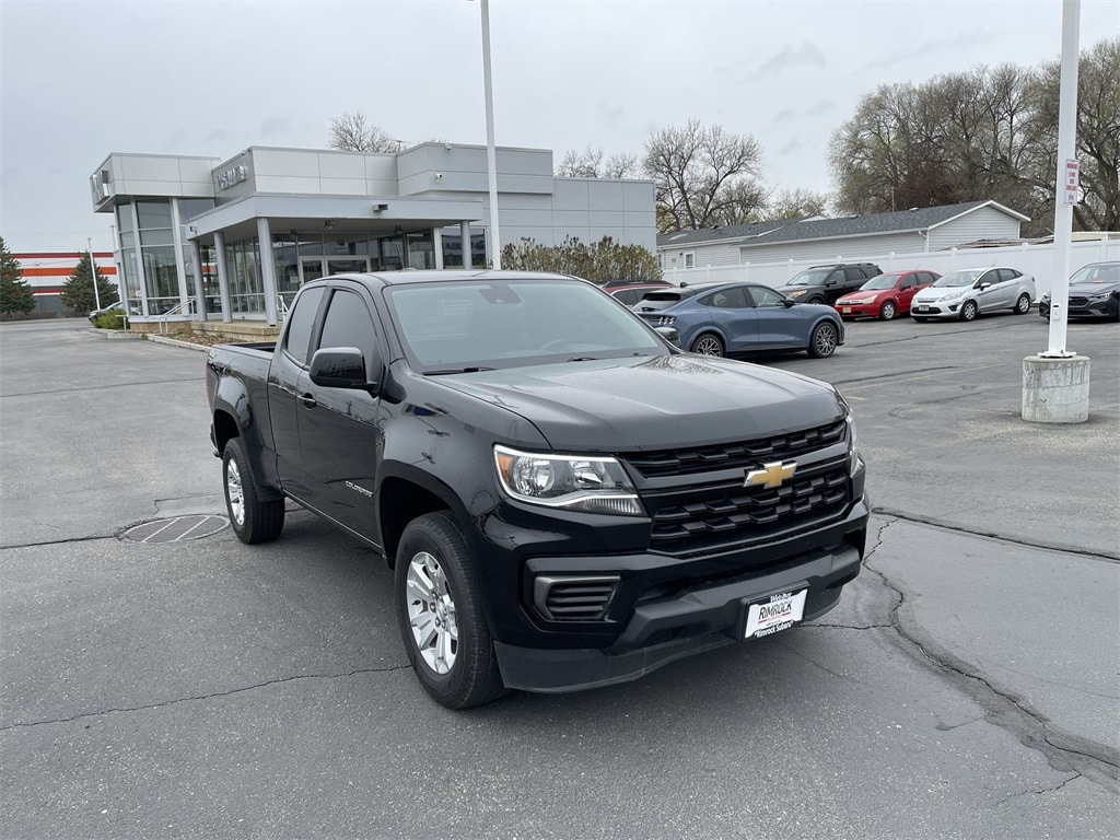 Used 2021 Chevrolet Colorado LT with VIN 1GCHSCEA5M1234554 for sale in Billings, MT