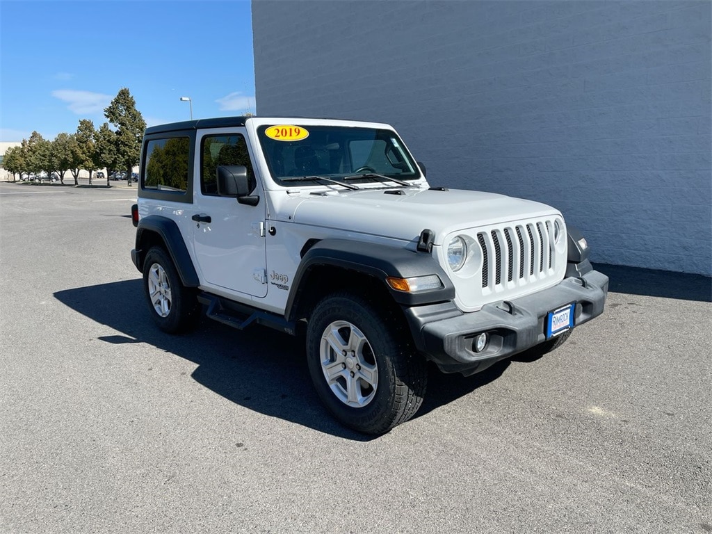 Used 2019 Jeep Wrangler Sport S with VIN 1C4GJXAG9KW536770 for sale in Billings, MT