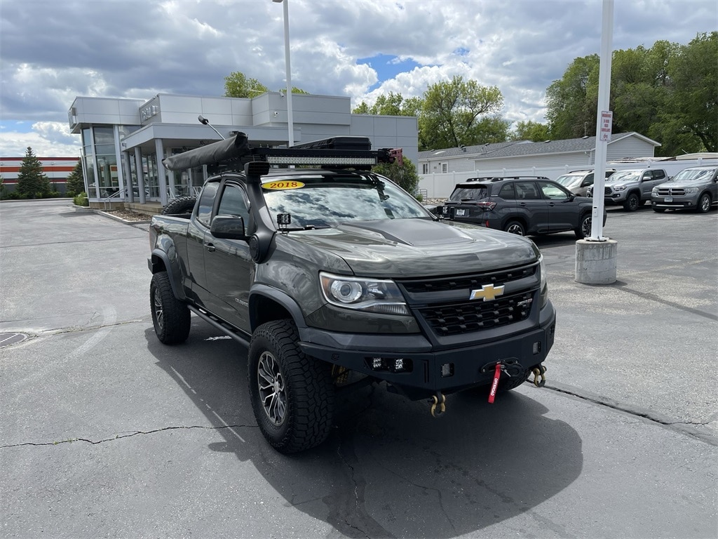 Used 2018 Chevrolet Colorado ZR2 with VIN 1GCRTEEN0J1150914 for sale in Billings, MT