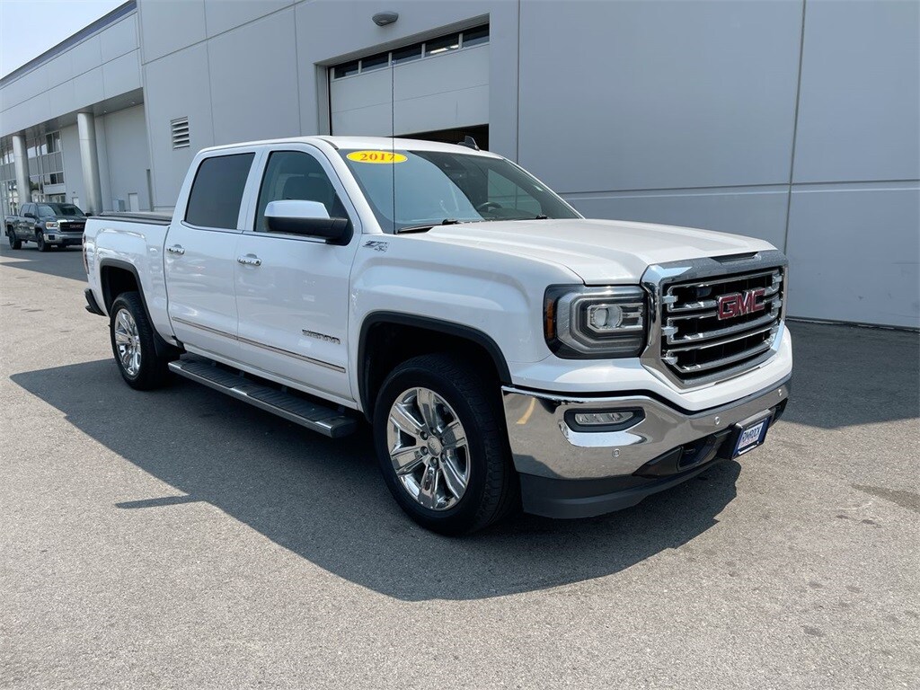 Used 2017 GMC Sierra 1500 SLT with VIN 3GTU2NEC1HG178518 for sale in Billings, MT