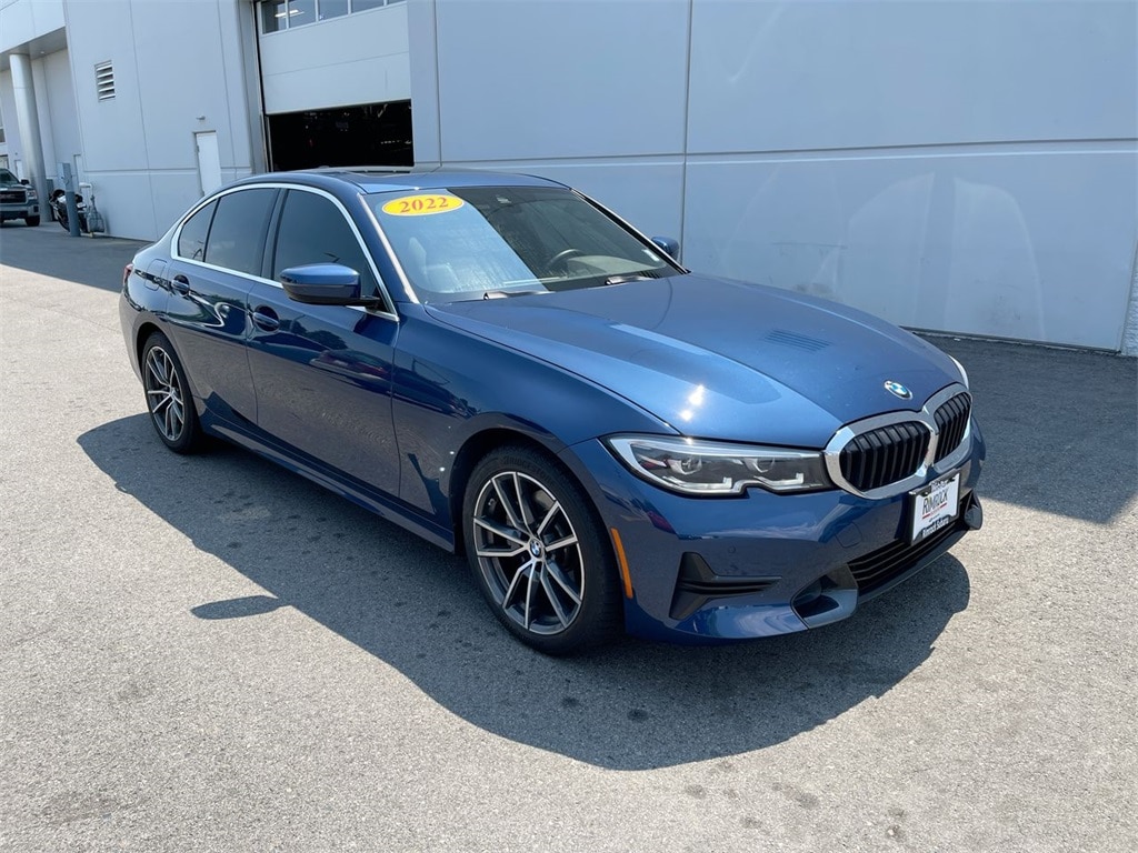 Used 2022 BMW 3 Series 330i with VIN 3MW5R1J09N8C29870 for sale in Billings, MT