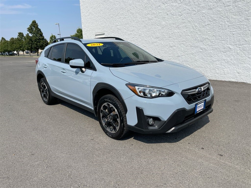 Used 2021 Subaru Crosstrek Premium with VIN JF2GTAPC8M8386395 for sale in Billings, MT