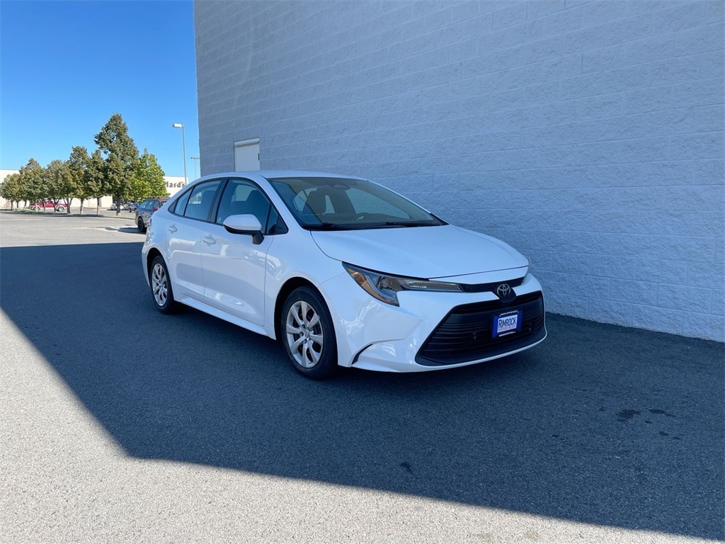 Used 2023 Toyota Corolla LE with VIN 5YFB4MDE5PP044683 for sale in Billings, MT