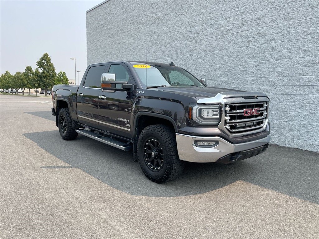 Used 2016 GMC Sierra 1500 SLT with VIN 3GTU2NEJXGG201050 for sale in Billings, MT