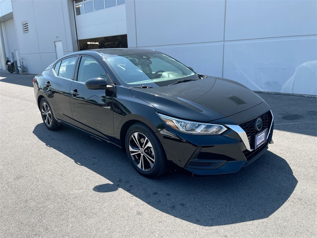 Used 2021 Nissan Sentra SV with VIN 3N1AB8CV0MY276102 for sale in Billings, MT