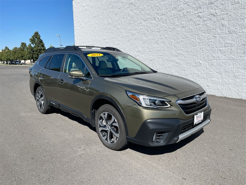 Used 2021 Subaru Outback Limited with VIN 4S4BTANC4M3202803 for sale in Billings, MT