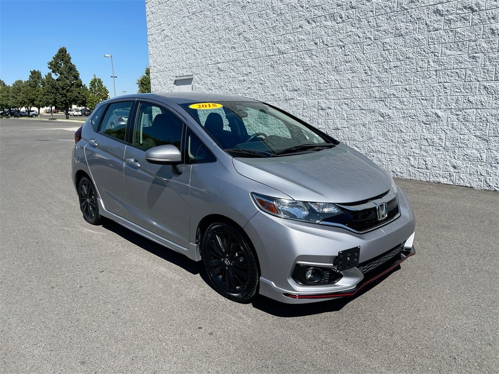 Used 2018 Honda Fit Sport with VIN 3HGGK5H61JM716274 for sale in Billings, MT