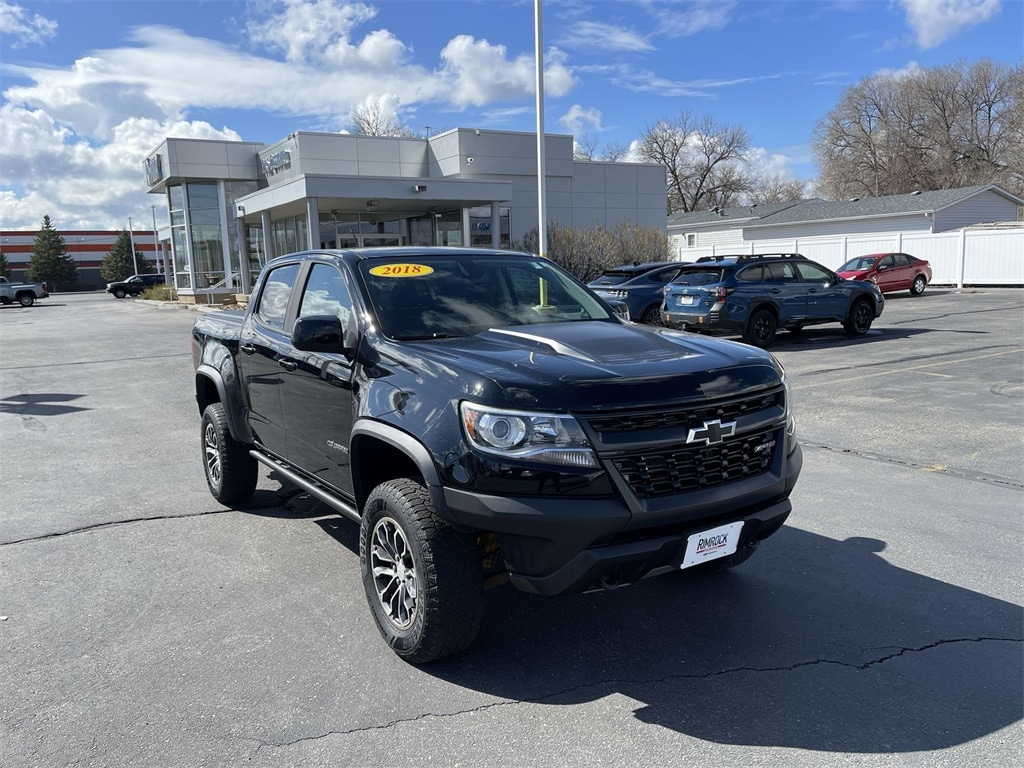 Used 2018 Chevrolet Colorado ZR2 with VIN 1GCGTEEN4J1165357 for sale in Billings, MT
