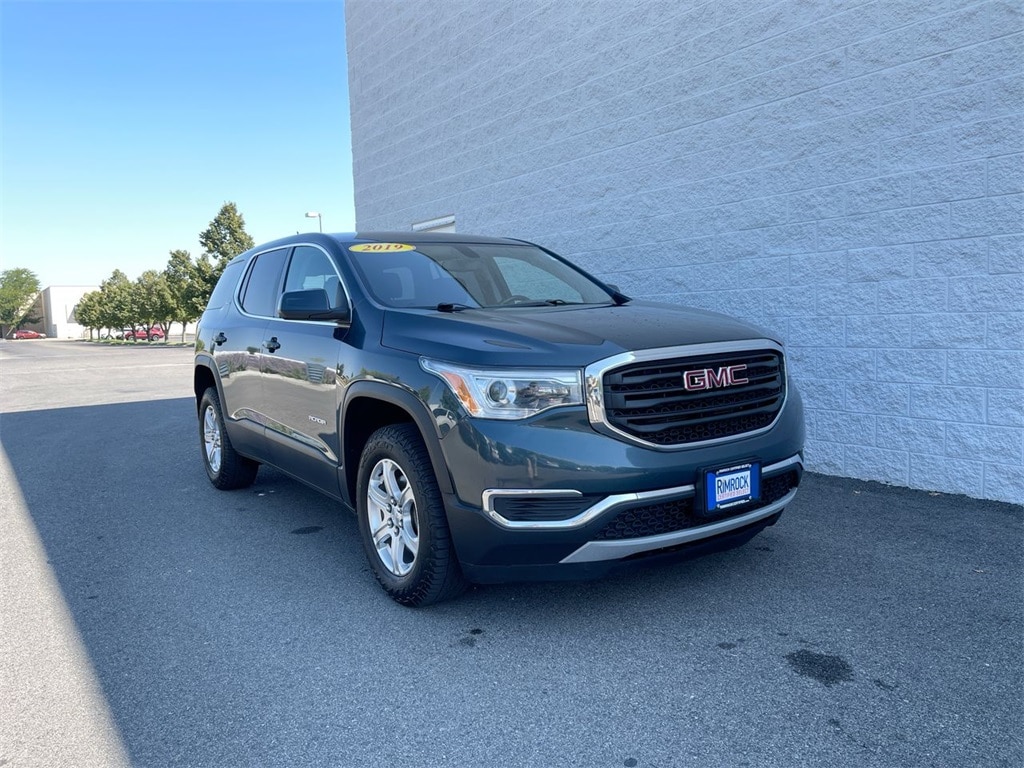 Used 2019 GMC Acadia SLE-1 with VIN 1GKKNRLA2KZ256372 for sale in Billings, MT