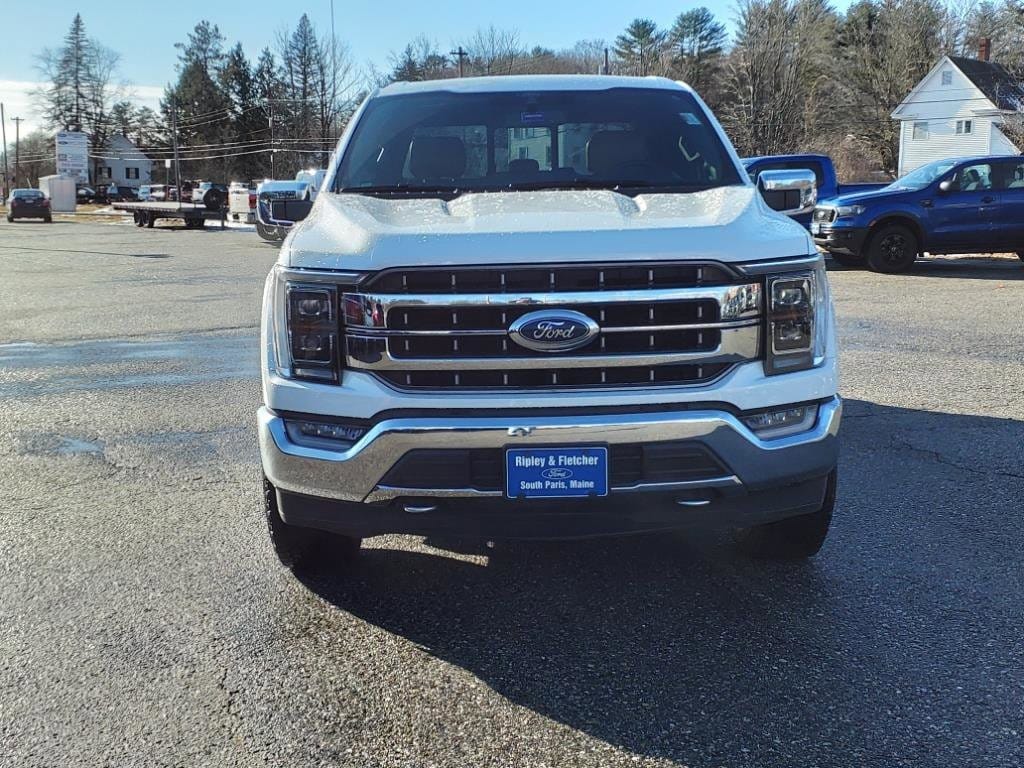 Used 2021 Ford F-150 Lariat with VIN 1FTFW1E56MFA19593 for sale in South Paris, ME