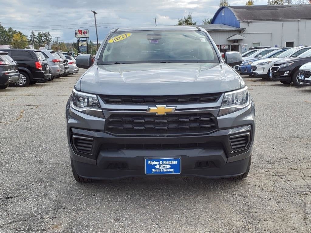 Used 2021 Chevrolet Colorado LT with VIN 1GCGTCEN1M1102838 for sale in South Paris, ME