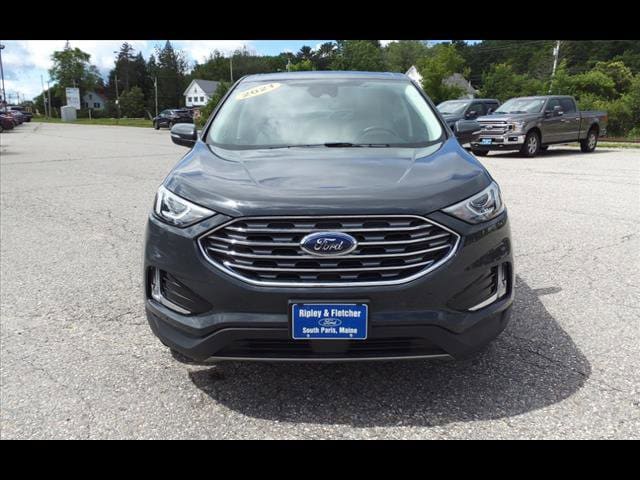 Used 2021 Ford Edge Titanium with VIN 2FMPK4K99MBA21070 for sale in South Paris, ME