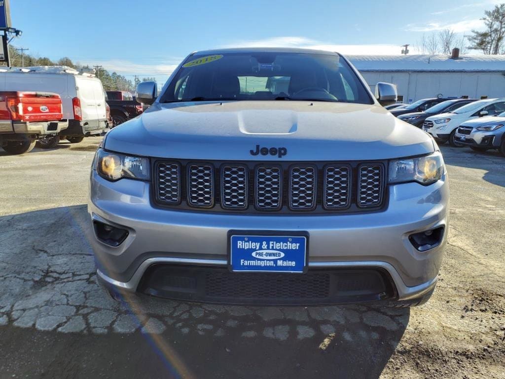 Used 2018 Jeep Grand Cherokee Altitude with VIN 1C4RJFAG1JC203675 for sale in South Paris, ME