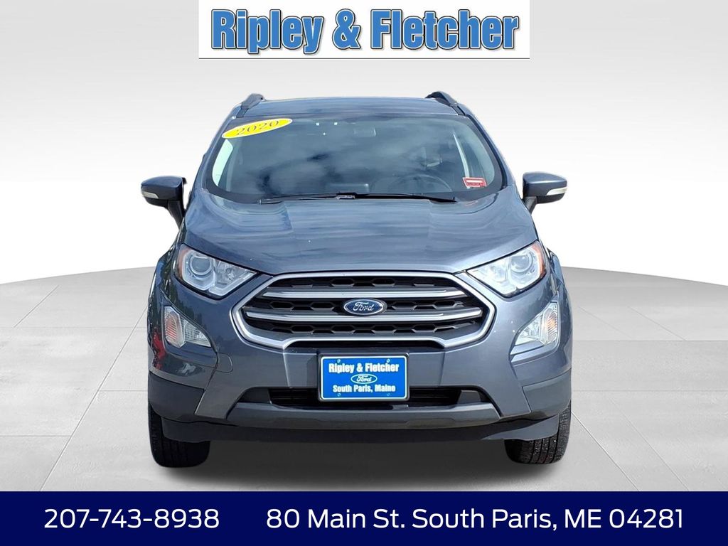 Used 2020 Ford Ecosport SE with VIN MAJ6S3GL7LC346240 for sale in Paris, ME