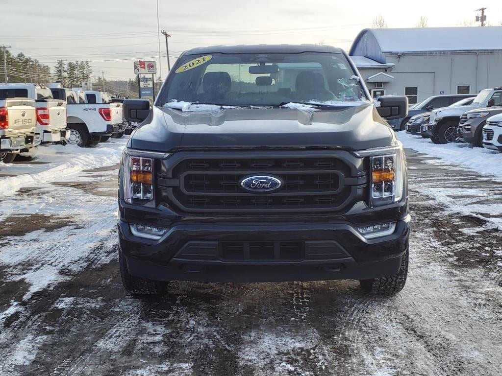 Used 2021 Ford F-150 XLT with VIN 1FTEX1EP5MFA05243 for sale in South Paris, ME
