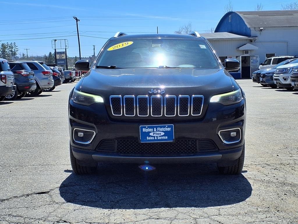 Used 2019 Jeep Cherokee Limited with VIN 1C4PJMDX9KD440577 for sale in South Paris, ME
