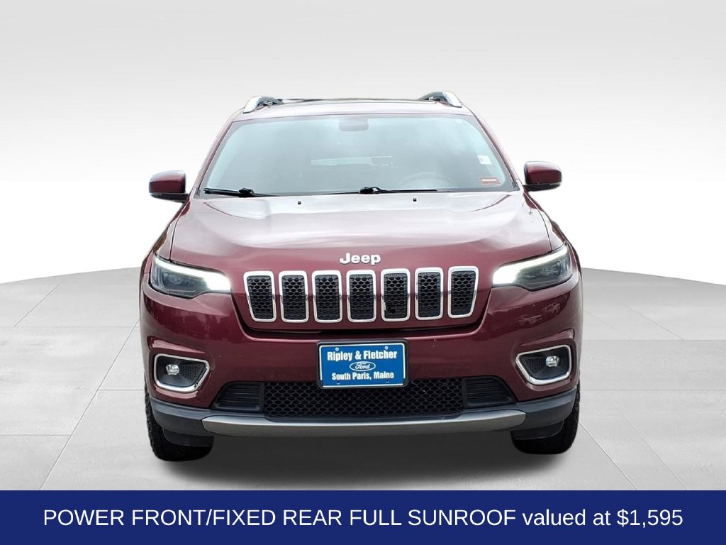 Used 2019 Jeep Cherokee Limited with VIN 1C4PJMDX9KD257034 for sale in Paris, ME