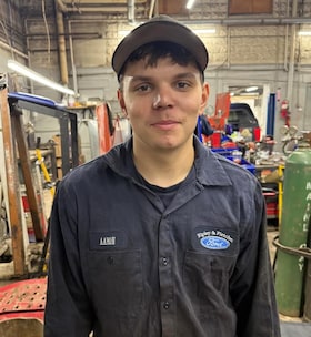 Staff member Aaron Male from 741711d5d2f3